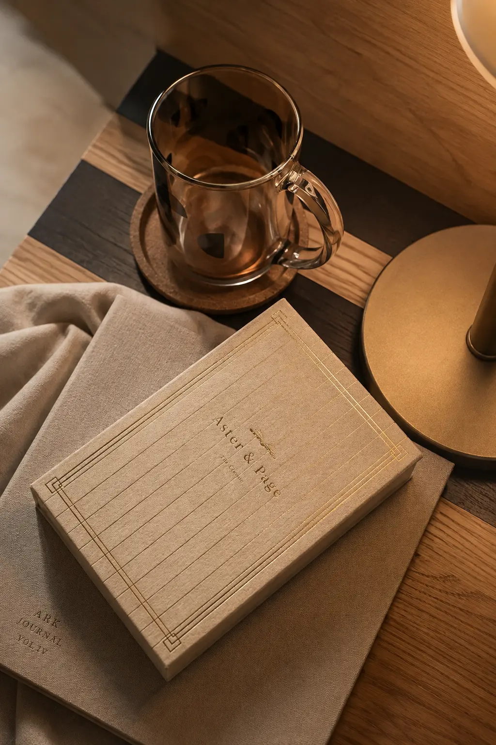 The Classic book light, with tea