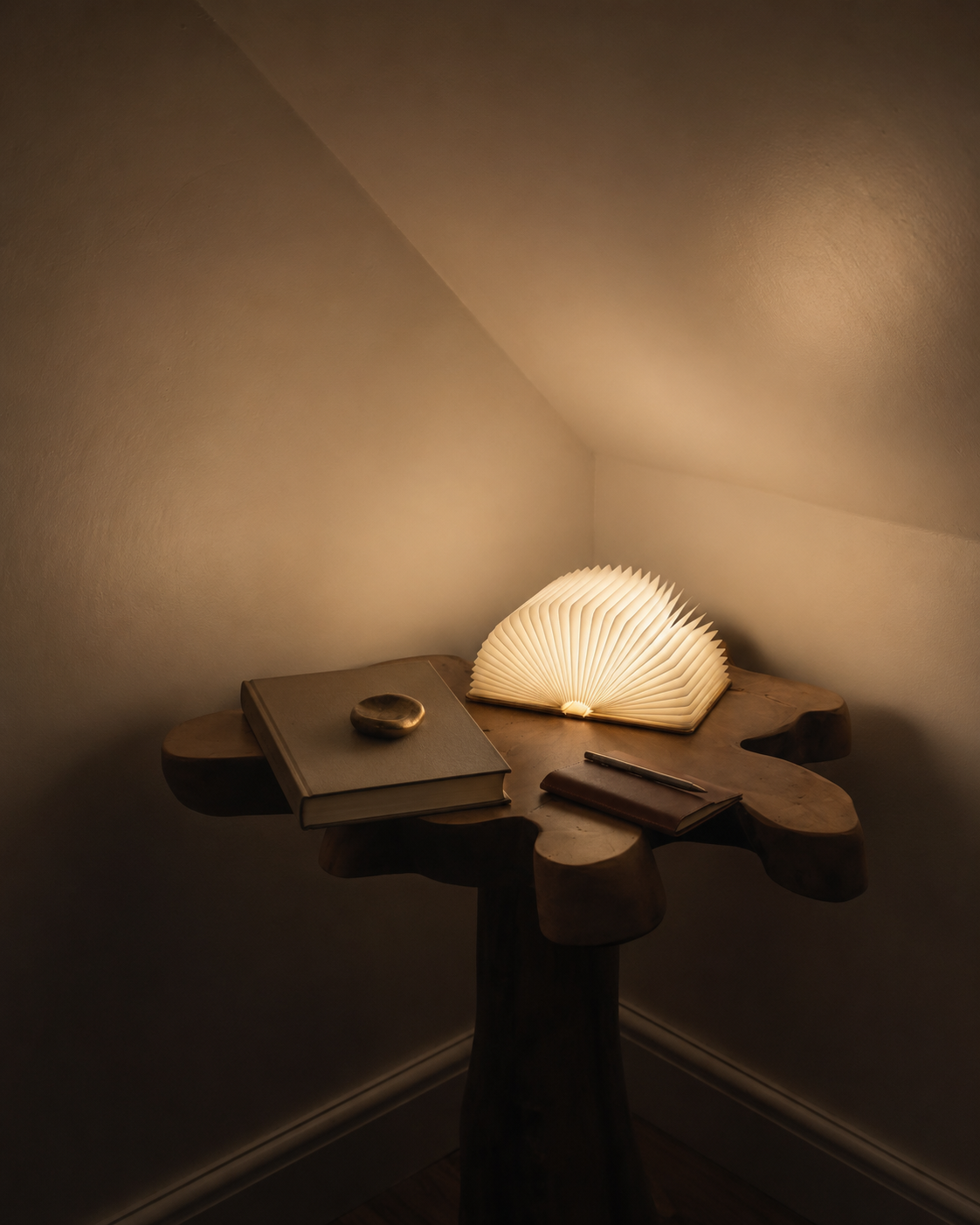 The Classic book light, quiet corner